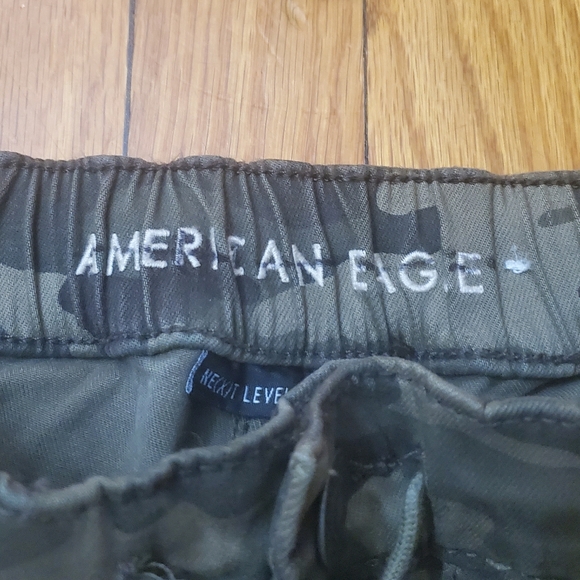 AE Ne(x)t level high-waisted camo Jegging jogger sz 2 - Picture 5 of 9